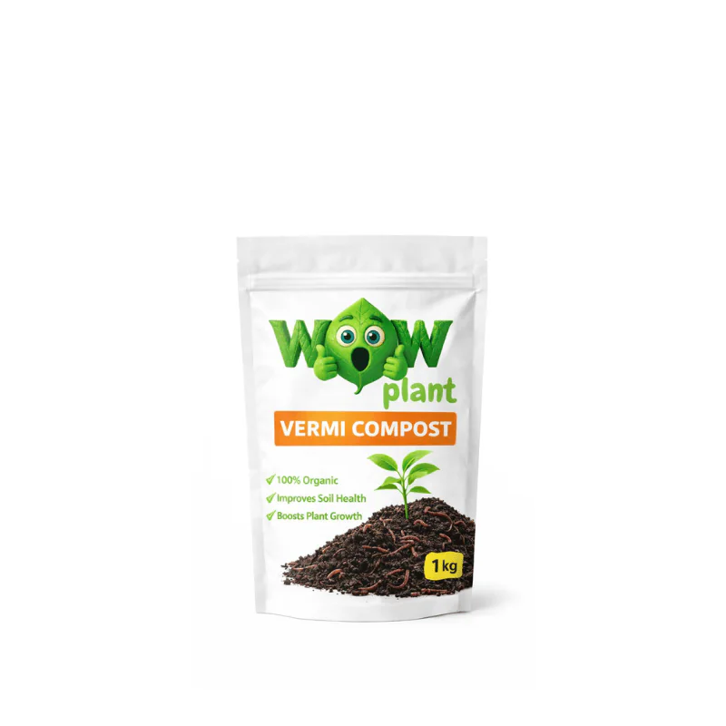 Get Best Quality Vermi Compost for one kg Pack