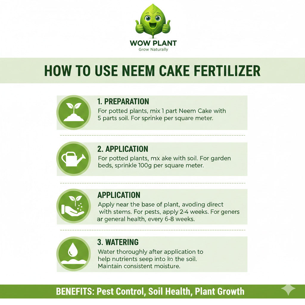How to Use Neem Cake Fertilizer for Home Gardening