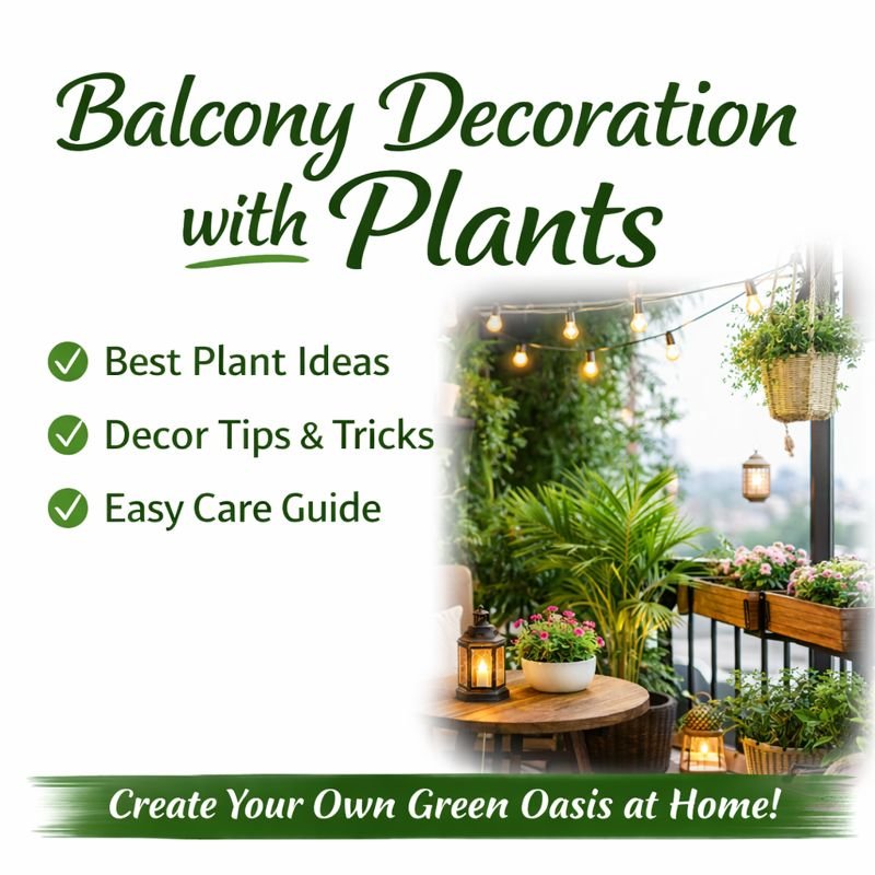 balcony decoration with plants | Decore  Home | Indoor Plants | House decore | House plants