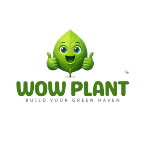 Wow Plant organic gardening brand logo